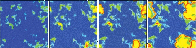 feature tracking in combustion